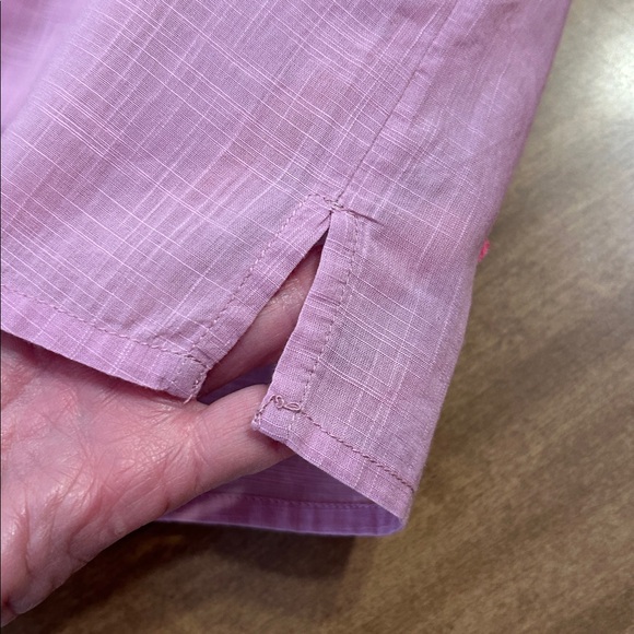 Anthropologie Maeve Fruit Surf Shirt XS Lavender Purple Cherry Embroidered - Picture 11 of 14